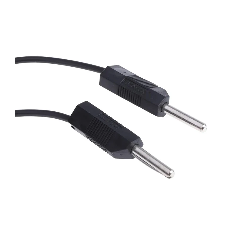 RS PRO Test Lead 4A Current, 15V Voltage, Black and Red Colour, 1 m Lead Length 273-9429