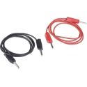 RS PRO Test Lead 4A Current, 15V Voltage, Black and Red Colour, 1 m Lead Length 273-9429