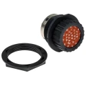 ITT Cannon Circular Connector Panel Mount 31 Contacts Socket Male IP67 Trident Neptune Series TN7S24-1219P1L / 192900-0077