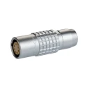 LEMO Circular Connector 8 Contacts Cable Socket Female IP50 Brass Housing 2B Series PHG.2B.308.CLLZ