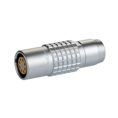 LEMO Circular Connector 8 Contacts Cable Socket Female IP50 Brass Housing 2B Series PHG.2B.308.CLLZ