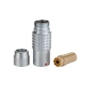 LEMO Circular Connector 8 Contacts Cable Socket Female IP50 Brass Housing 2B Series PHG.2B.308.CLLZ