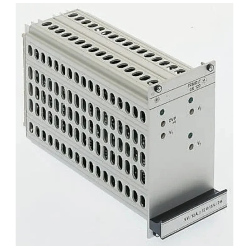 Eplax Switching Power Supply 3 Output 15V dc, 120 W Rack Mount 12V-48V DC Input 116-010175L