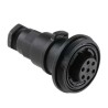Amphenol Bulgin Standard Buccaneer 7-Contact Female Circular In-Line Socket Connector 250V 5A IP68 PX0746/S