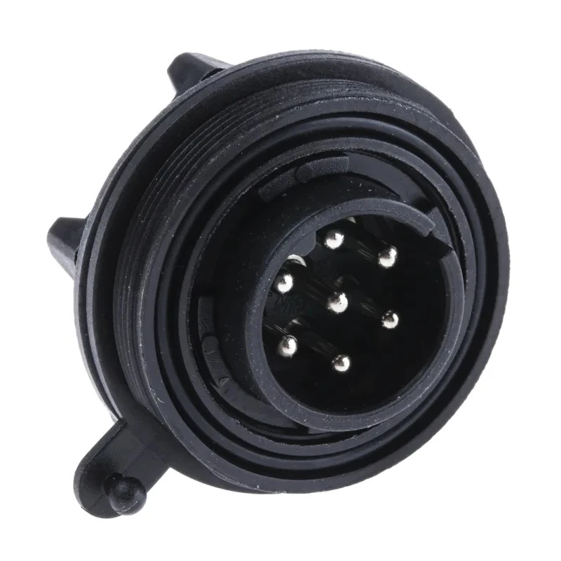 Bulgin Circular Connector 7 Contacts Panel Mount Plug Male IP68 Standard Buccaneer Series PX0744/P