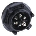 Bulgin Circular Connector 7 Contacts Panel Mount Plug Male IP68 Standard Buccaneer Series PX0744/P