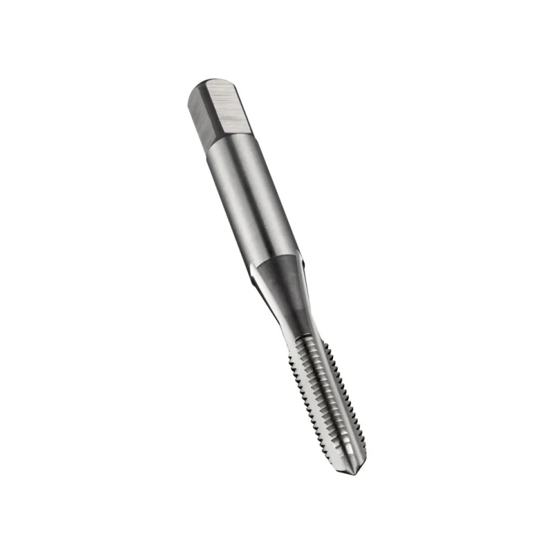 Dormer Tap Set High-Speed Steel (HSS) M2 Thread Size Metric Standard Straight Flute Hand Tap 36mm Length E100M2NO8