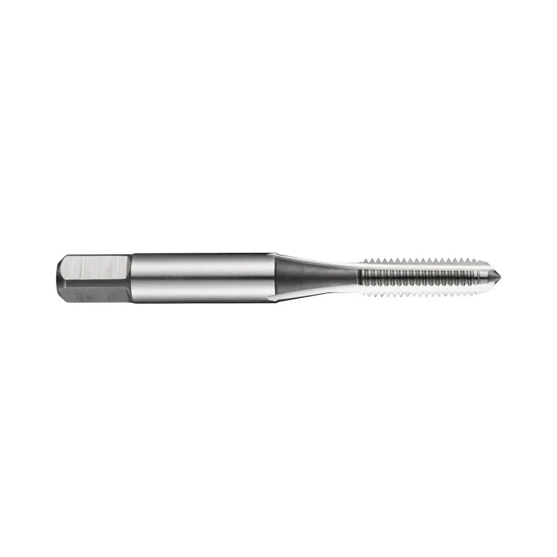 Dormer Tap Set High-Speed Steel (HSS) M2 Thread Size Metric Standard Straight Flute Hand Tap 36mm Length E100M2NO8