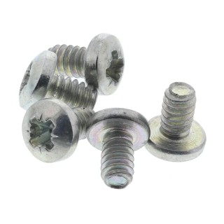 RS PRO Pozidriv Pan Steel Machine Screw 4.76 mm No 4 UNC 274-5086