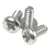 RS PRO Pozidriv Pan Steel Machine Screw No 4 UNC Thread 6.35 mm Length Bright Zinc Plated 274-5092