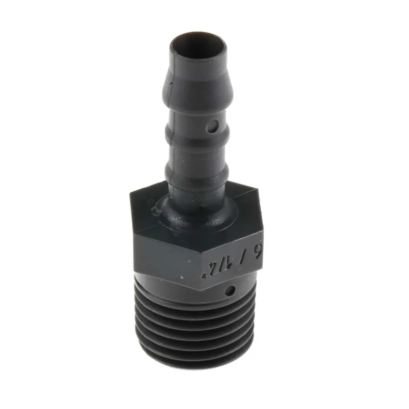 RS PRO Hose Connector 6 mm ID Nylon Body Straight Male Coupling 1/4 in BSP Threaded 795-118