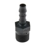 RS PRO Hose Connector 6 mm ID Nylon Body Straight Male Coupling 1/4 in BSP Threaded 795-118