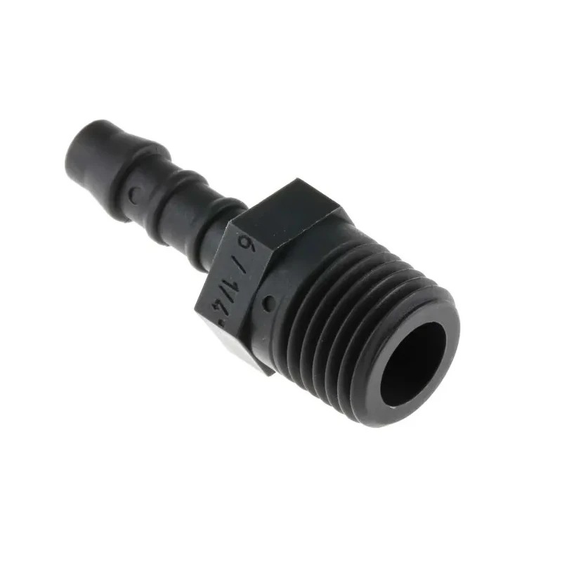 RS PRO Hose Connector 6 mm ID Nylon Body Straight Male Coupling 1/4 in BSP Threaded 795-118