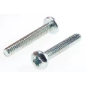 RS PRO Pozidriv Pan Steel Machine Screw 19.05 mm No 4 UNC 274-5159