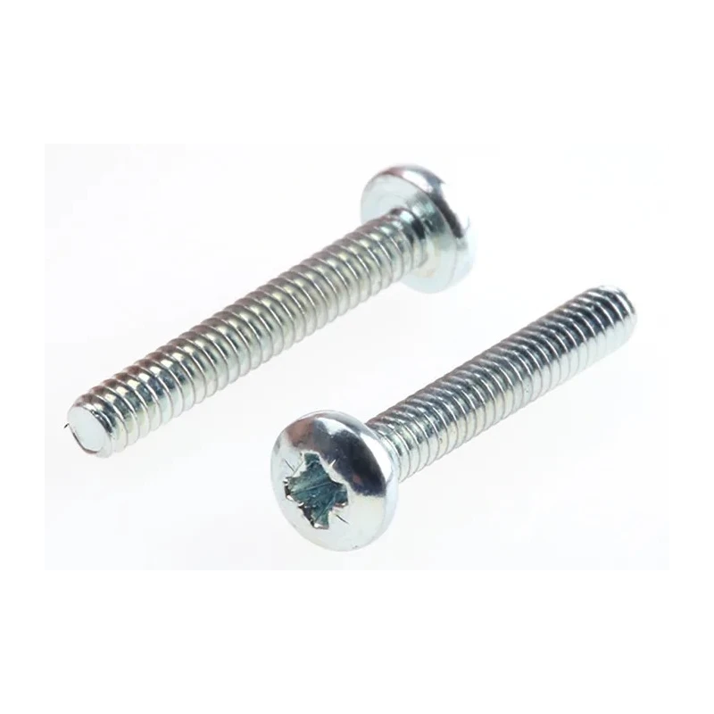 RS PRO Pozidriv Pan Steel Machine Screw 19.05 mm No 4 UNC 274-5159