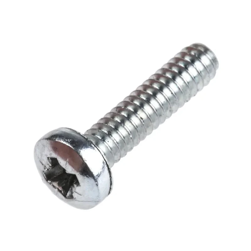 RS PRO Pozidriv Pan Steel Machine Screw 12.7 mm No 4 UNC Passivated Zinc Plated 274-5121