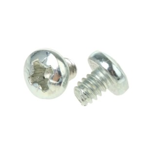 RS PRO Pozidriv Pan Steel Machine Screw 5 mm No 6 UNC 275-0331