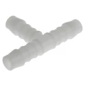RS PRO Hose Connector 10 mm ID Push-on Acetal Body Male Tee Coupling Connector 795-427