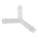 RS PRO Hose Connector 8 mm ID Push-on Acetal Body Male Y Coupling 795-534