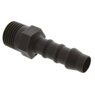 RS PRO Nylon Straight Male Hose Connector 6 mm ID 1/8 in BSP Male Threaded 1/4 in Connection 795-102
