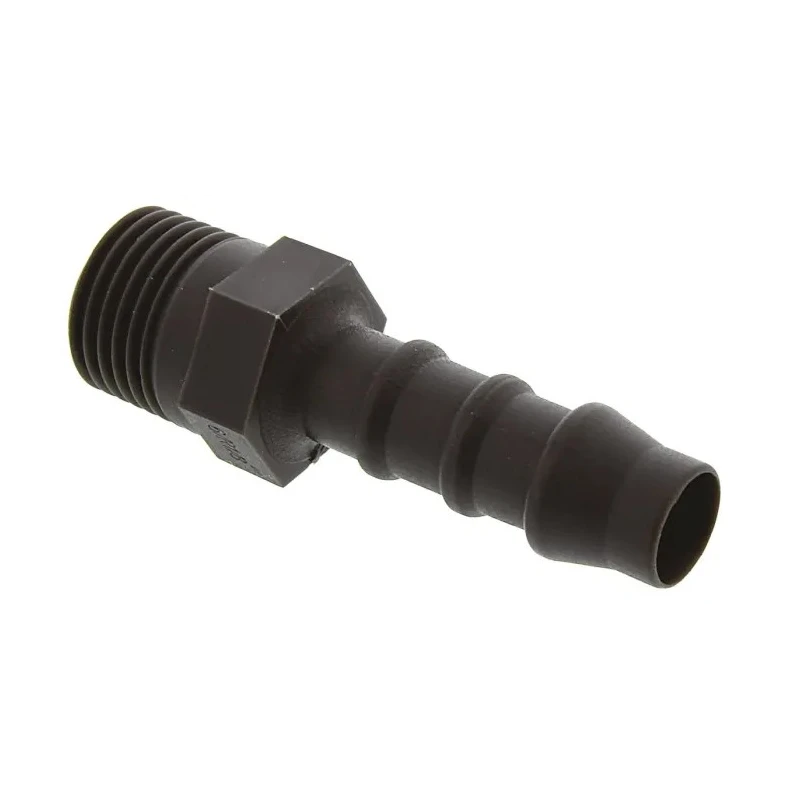 RS PRO Nylon Straight Male Hose Connector 6 mm ID 1/8 in BSP Male Threaded 1/4 in Connection 795-102