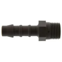 RS PRO Nylon Straight Male Hose Connector 6 mm ID 1/8 in BSP Male Threaded 1/4 in Connection 795-102