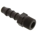 RS PRO Nylon Straight Male Hose Connector 6 mm ID 1/8 in BSP Male Threaded 1/4 in Connection 795-102