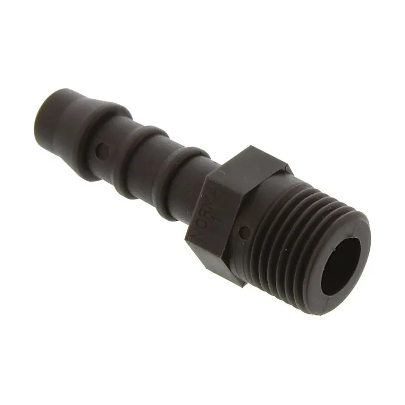 RS PRO Nylon Straight Male Hose Connector 6 mm ID 1/8 in BSP Male Threaded 1/4 in Connection 795-102