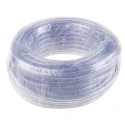 RS PRO Clear Polyvinyl Chloride Hose Pipe 25 m Length, 4 bar Pressure, 12 mm Outer Diameter, 6 mm Inner Diameter 797-344
