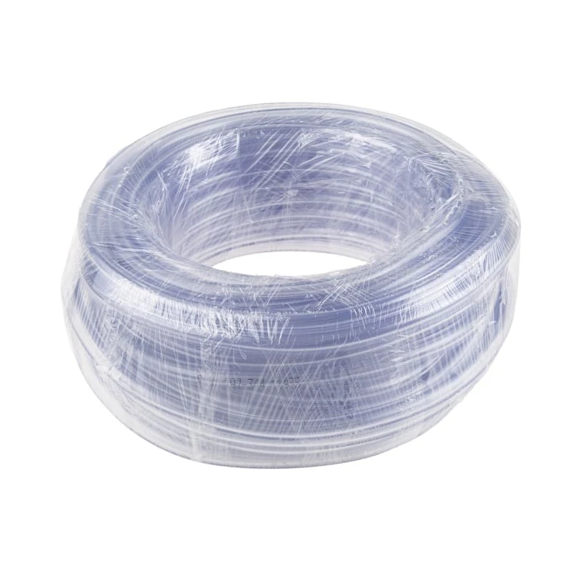RS PRO Clear Polyvinyl Chloride Hose Pipe 25 m Length, 4 bar Pressure, 12 mm Outer Diameter, 6 mm Inner Diameter 797-344