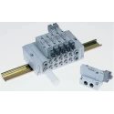 SMC Pneumatic Solenoid Valve 5/2 Solenoid Rc SY5000 Series 24V DC 0.7 Mpa 