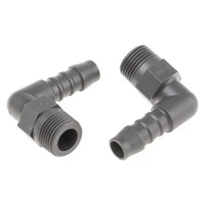 RS PRO Nylon Hose Connector 10 mm ID, Male BSP Threaded 3/8 in Connection Germany 795-297