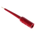 Fluke Red Test Connector Adapter with Brass Contacts and Gold Plated, 70V DC, 3A Current Capacity 3561-2