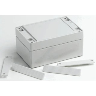 OKW Robust-Box Series Grey Grey Lid ABS Enclosure IP66, 60 mm x 120 mm x 80 mm C2008121