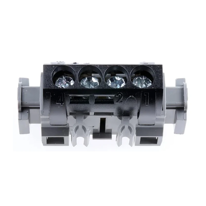 Legrand Distribution Block 4 Way 400V AC 80A Polycarbonate Housing Black 0 048 50