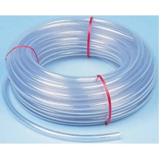 RS PRO Clear Polyvinyl Chloride Hose Pipe, 4 bar Pressure, 25 m Length, 25 mm Outer Diameter, Bend Radius 225 mm 797-388