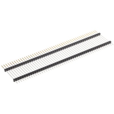 Samtec EW Series Straight Through Hole Pin Header 50 Contacts 2.54 mm Pitch 1 Row Unshrouded EW5014LS900