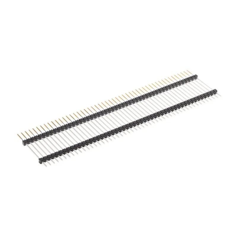 Samtec EW Series Straight Through Hole Pin Header 50 Contacts 2.54 mm Pitch 1 Row Unshrouded EW5014LS900