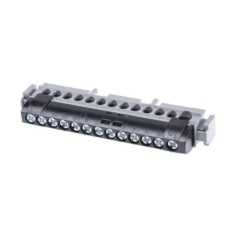 Legrand Distribution Block 13 Way 400V AC 100A Polycarbonate Housing Black 0 048 54