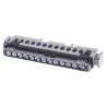 Legrand Distribution Block 13 Way 400V AC 100A Polycarbonate Housing Black 0 048 54