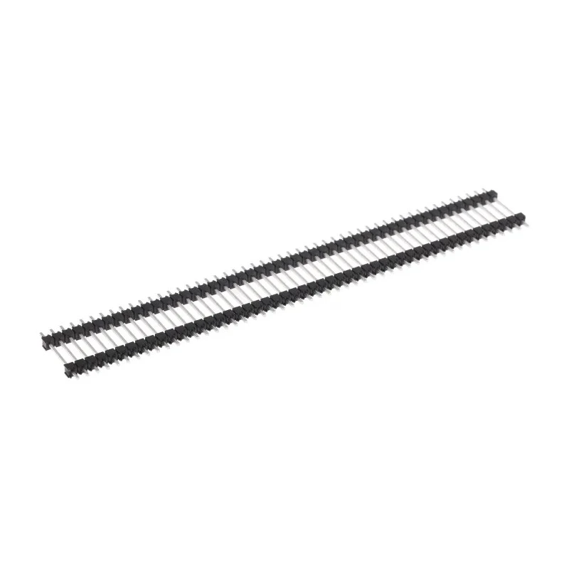 Samtec DW Series Straight Through Hole Pin Header 50 Contacts 2.54 mm Pitch 1 Row Unshrouded DW-50-10-T-S-600