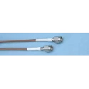Atem SMA Series 1 m RG316 Terminated Coaxial Cable 50 Ω Black Fluorinated Ethylene Propylene Jacket RG316 