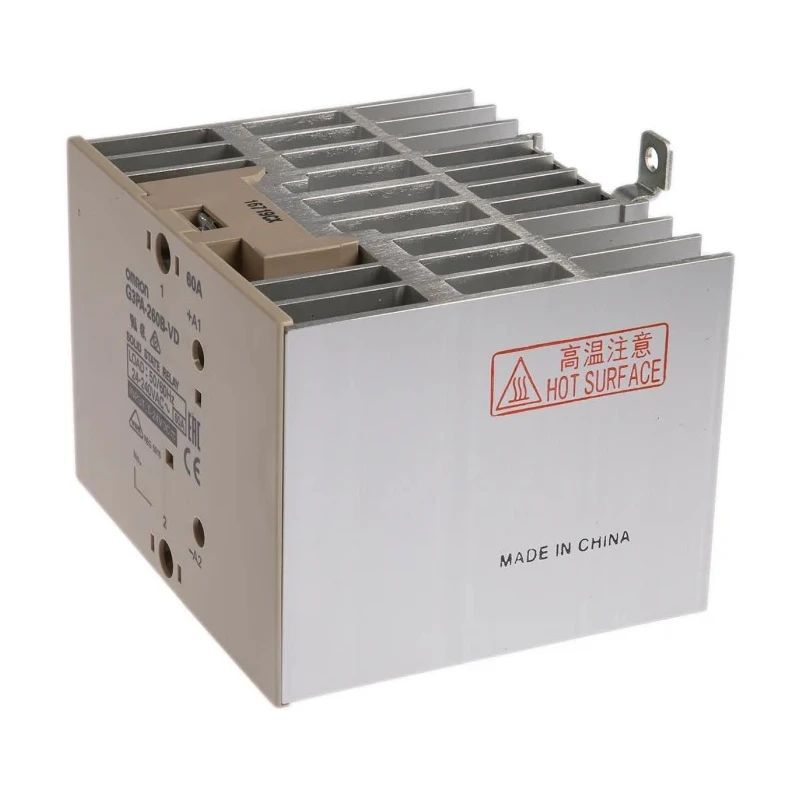 Omron Solid State Relay, DIN Rail Mount, 60A Load Current, 264V Maximum Load Voltage, Zero Cross Switching G3PA