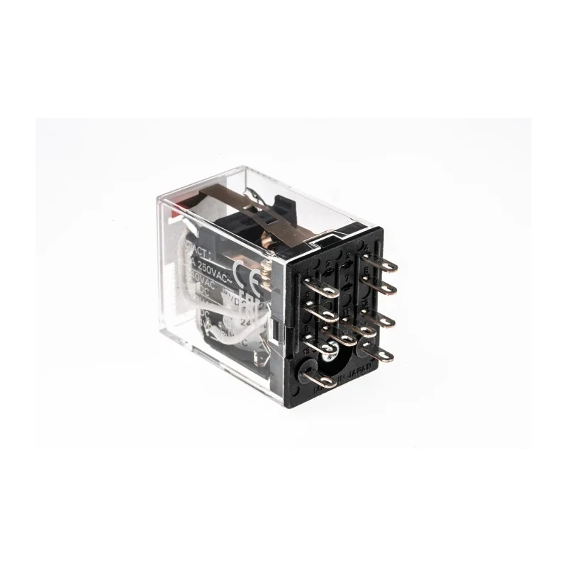 Omron Power Relay, 24V dc Coil, 3A Switching Current, DPDT MY2K-US 24VDC