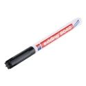 Edding Extra Fine Tip Black Marker Pen 1mm Permanent Waterproof Ink 8040-001