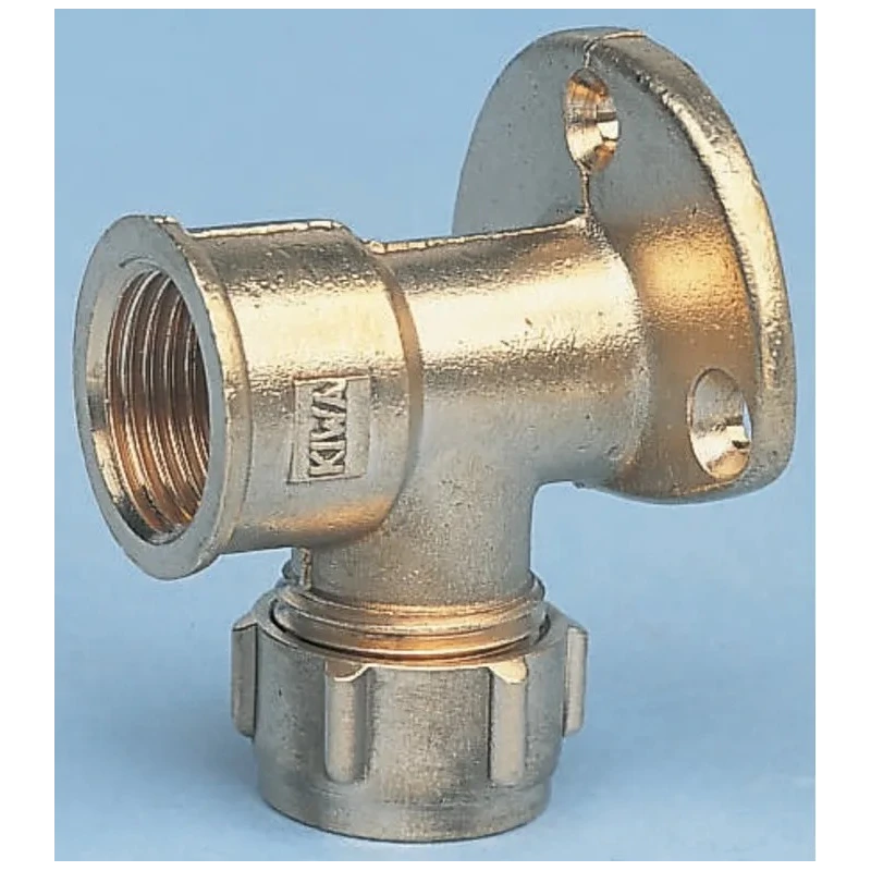 RS PRO Brass Pipe Fitting 1/2 In BSPP Female Compression Adapter Female G 15 mm to Female 1/2 In 798-230