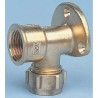 RS PRO Brass Pipe Fitting 1/2 In BSPP Female Compression Adapter Female G 15 mm to Female 1/2 In 798-230