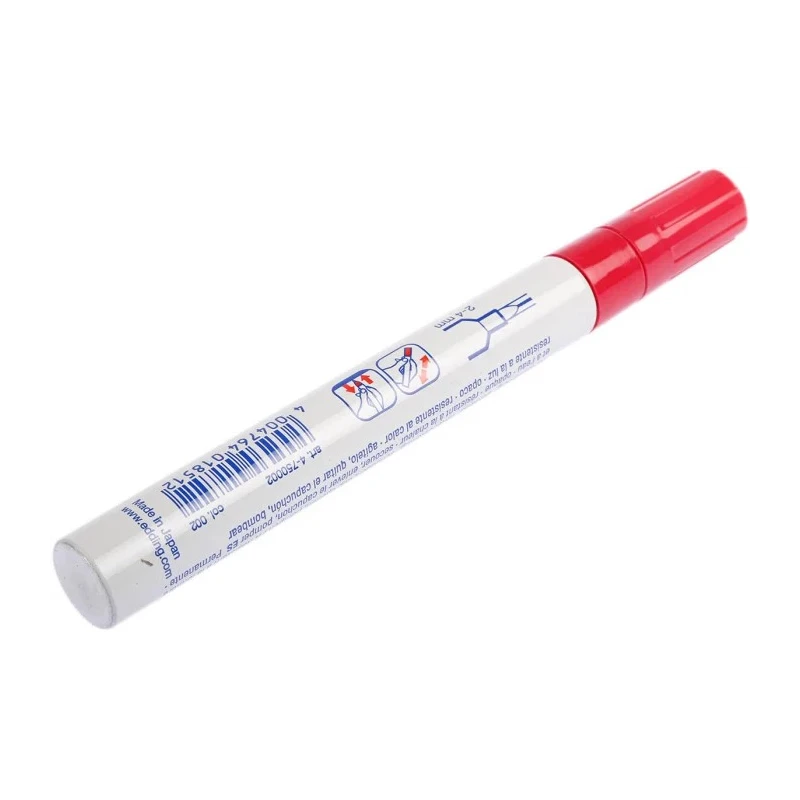 Edding Red 4 mm Paint Marker Pen for use with Wood, Glass, Plastic, Metal 750-002