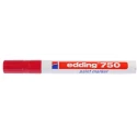 Edding Red 4 mm Paint Marker Pen for use with Wood, Glass, Plastic, Metal 750-002