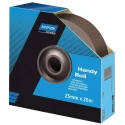 Norton Aluminium Oxide Abrasive Paper Roll 25m Length 38mm Width P400 Grit Very Fine Grade 63642531794